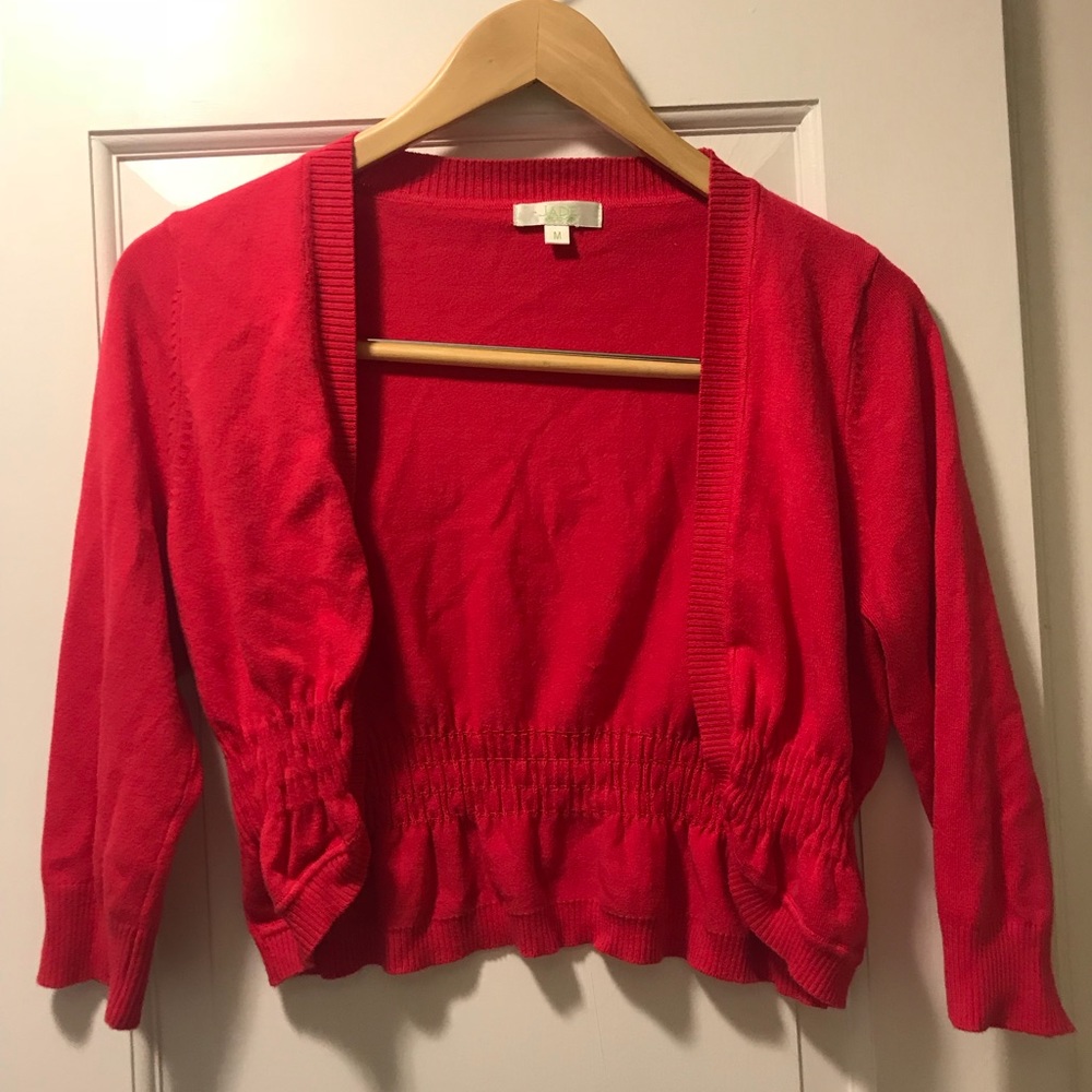 JADE Melody TAM Pink crop sweater size M